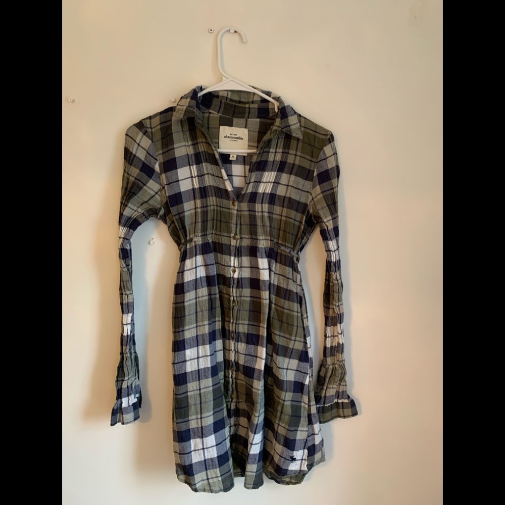 Abercrombie flannel dress